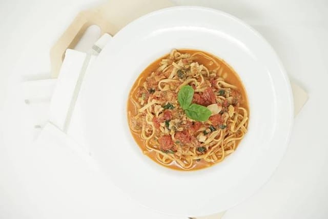 Linguini & Clam Sauce.